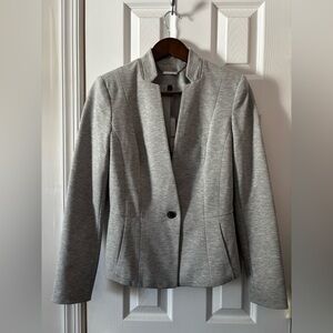 White House Black Market Light Gray Blazer